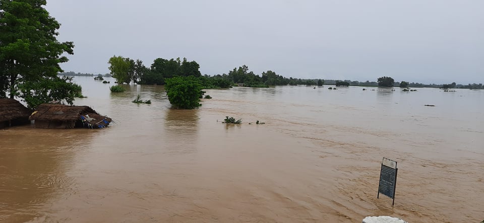 बाढीमा चार जना बेपत्ता