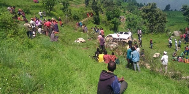 बैतडीमा जिप दुर्घटनामा ३ जनाको मृत्यु