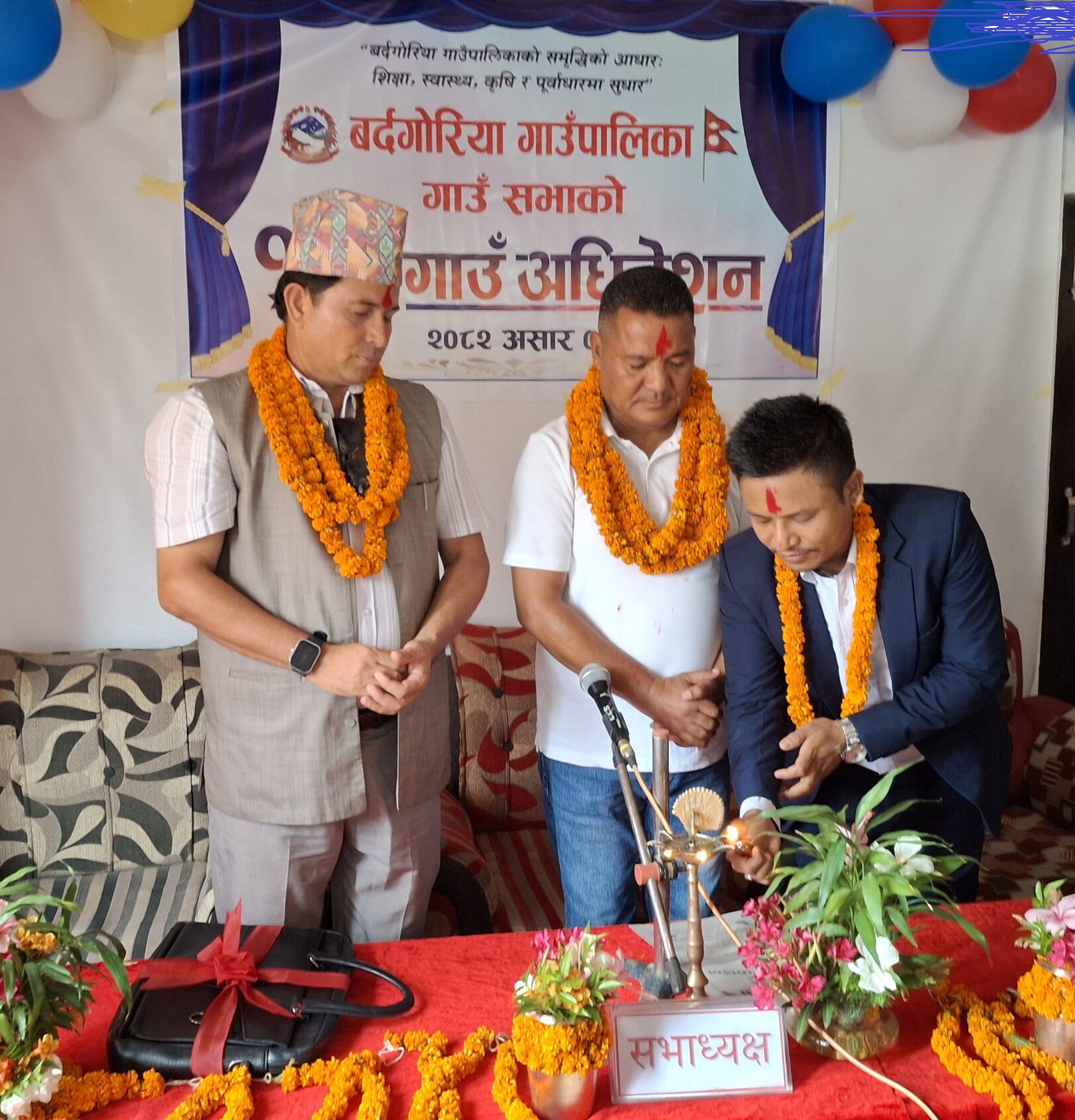 कैलालीको बर्दगोरिया गाउँपालिकाको बजेट एक अर्ब दुई करोड ९१ लाख