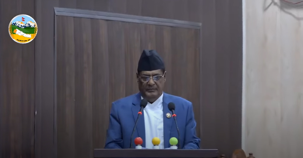 सुदूरपश्चिम प्रदेश सरकारको बजेट भाषण सुरु