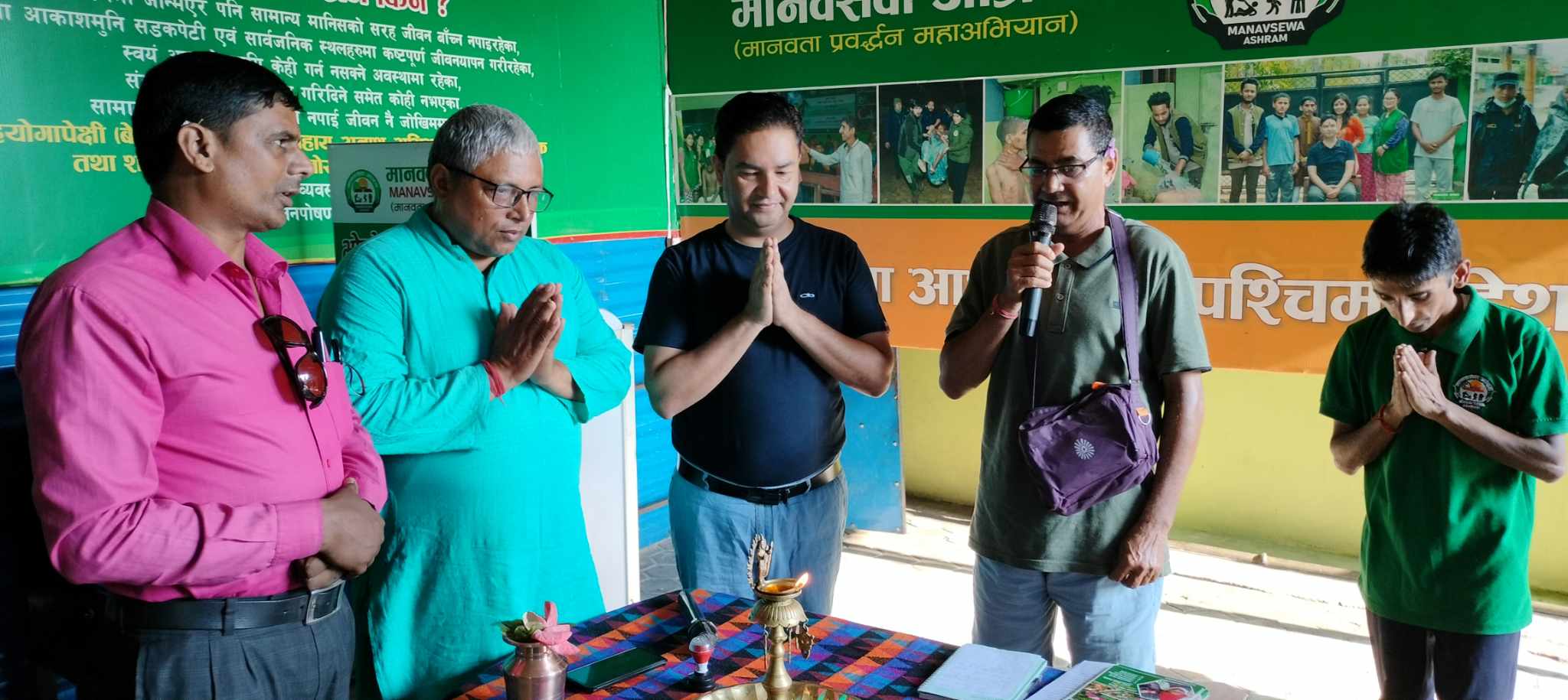 मानव सेवा आश्रमको भवन निर्माण गर्न धनगढीमा महायज्ञ हुँदै