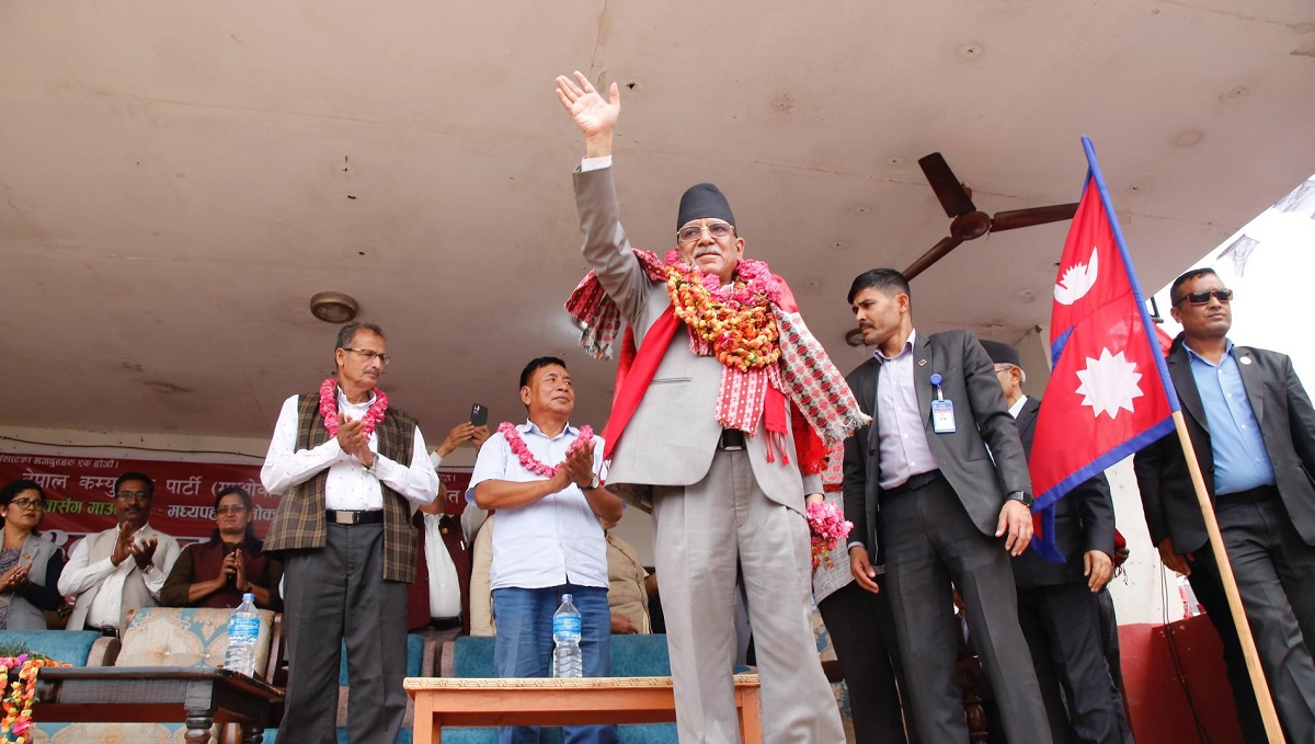 माओवादीको ‘मध्यपहाडी लोकमार्ग जनजागरण अभियान’ शुभारम्भ