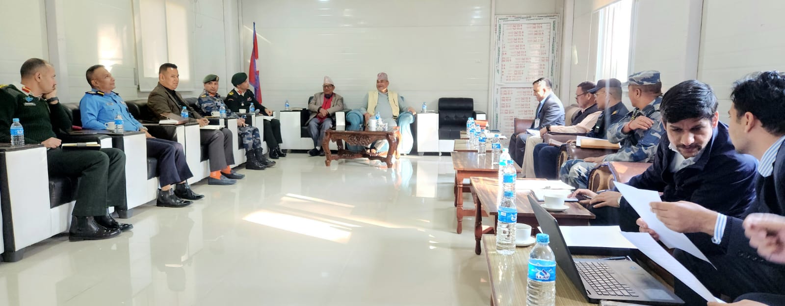 प्रदेशको सुरक्षा प्रतिवेदन निर्माणको संयोजना आन्तरिक मामिला ताथ कानुन मन्त्रालयले गर्ने